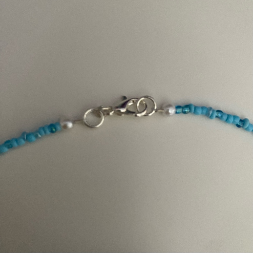 Summer beachy wave necklace & bracelet set - Picture 3 of 4